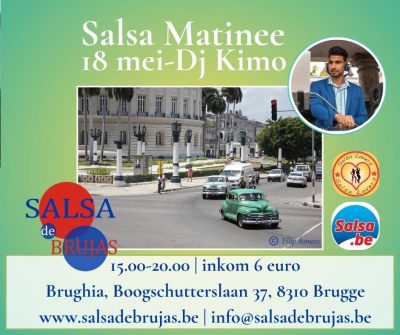 _-Cuba-Flyer Dj kimo-18 mei 2025 - Salsa de Brujas -Brugge